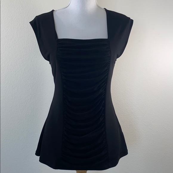 Style & Co. Tops - Style & Co. Black Sleeveless Top, Size Large, NWOT